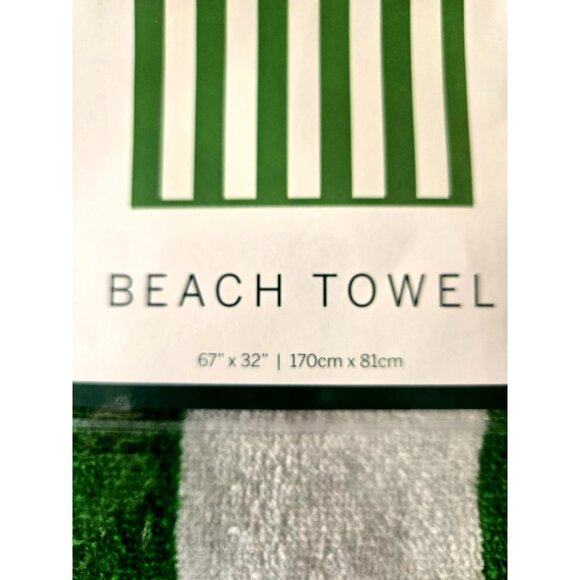 Masters Golf Tournament  Beach Towel 2025 Green Large 67" x  32" - Picture 4 of 5